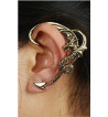 Boucle d'oreille manchette dragon