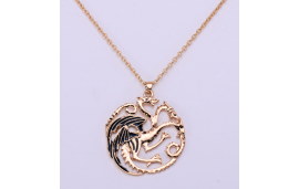 Collier pendentif dragon GOT