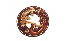 Miroir gecko rond