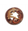 Miroir gecko rond