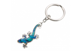Porte-clé gecko, change de couleur