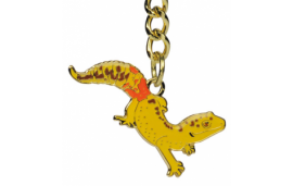 Porte-clé gecko léopard