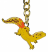 Porte-clé gecko léopard