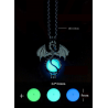 Collier dragon lumineux