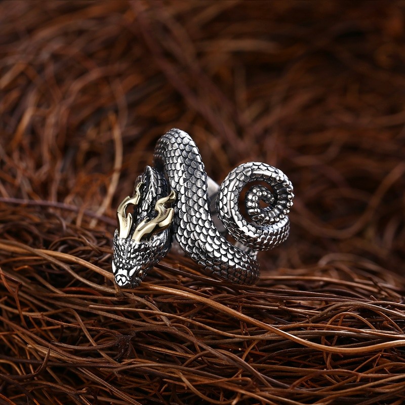 Bague dragon