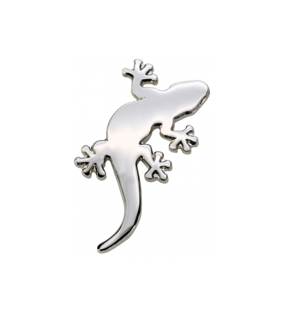 Pin's lézard argent