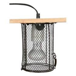 Cage de protection pour lampes terrarium