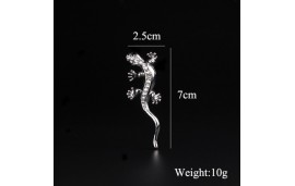 Broche gecko cristal Broche gecko cristal