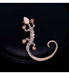 Boucle d'oreille gecko en manchette