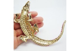 Broche crocodile Broche crocodile