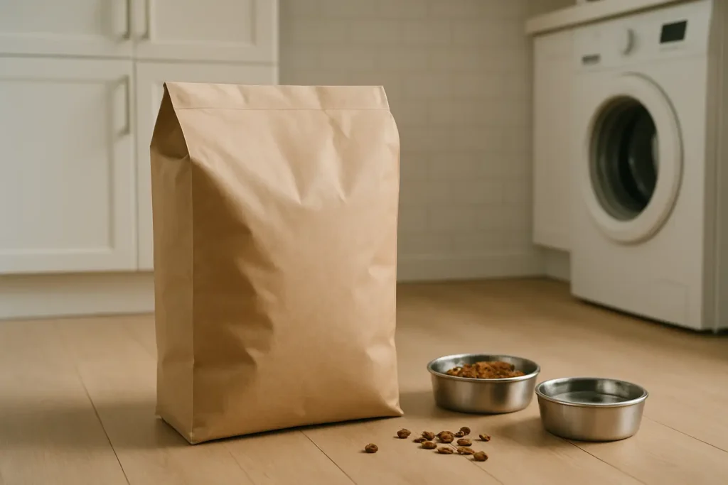 Sac de croquettes Ownat générique avec gamelles pour chien et chat