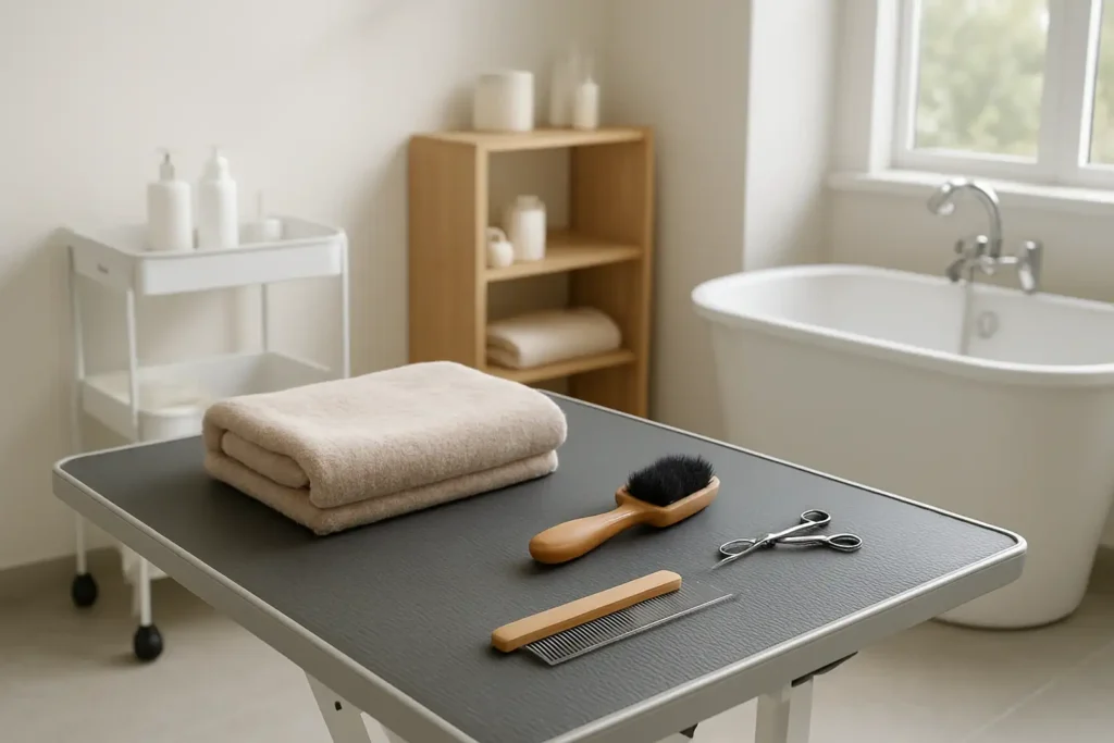 Espace de soins et de bien-être pour animaux dans un spa marly