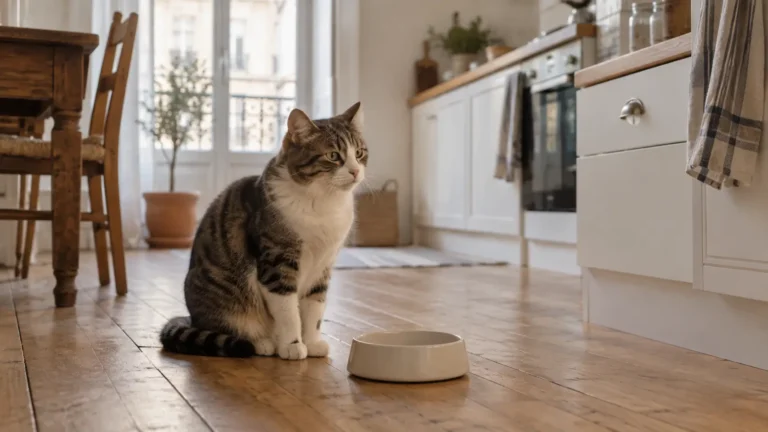Chat seul la journée : comment organiser ses repas sans laisser une gamelle pleine en permanence ?